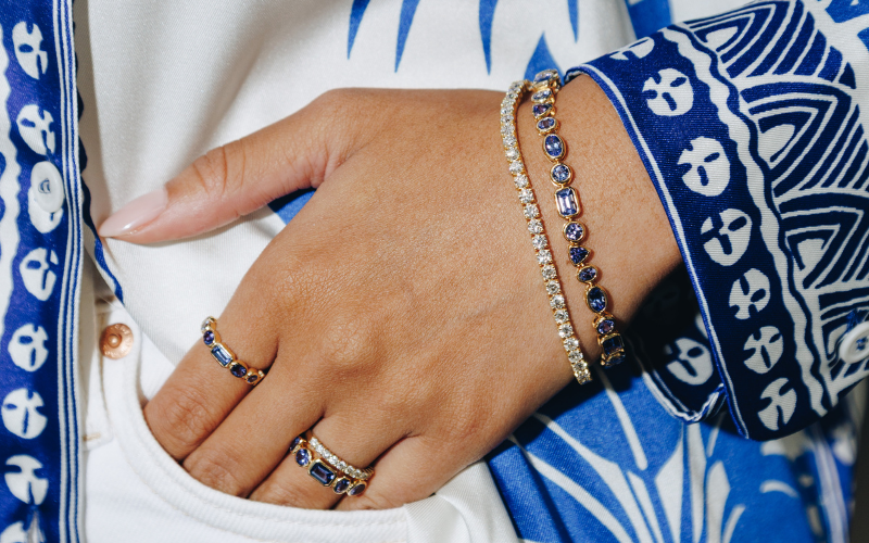 Tanzanite jewellery